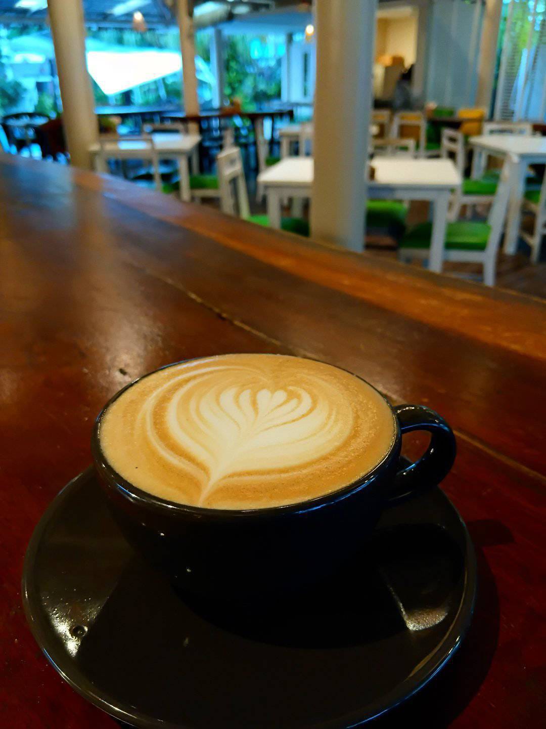 Coffee at GREENLIGHT Café, Fisherman's Village